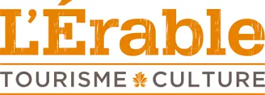 a close up of a logo